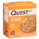 Quest Peanut Butter Protein Cookie 4-2.04 oz. Cookies