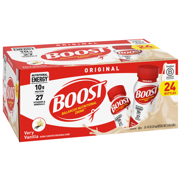 Boost Variant Boost Original Very Vanilla, 24Pk | Hy-Vee Aisles Online Grocery Shopping