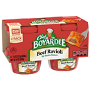 Chef Boyardee Beef Ravioli, 4-7.5 oz Bowls