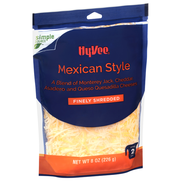 Shredded Mexican Style 4 Cheese Blend - Mexican Toppings - Old El Paso