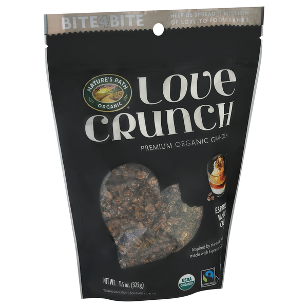 Love Crunch Organic Espresso Vanilla Cream Granola 11.5oz Pouch