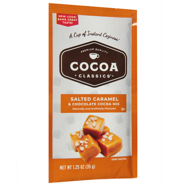 Cocoa　0714 Cocoa Classics Salted Caramel Cocoa Mix 1.25 oz | Hy-Vee Aisles