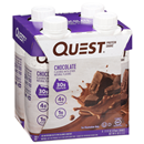 Quest Chocolate Protein Shake 4 Shakes