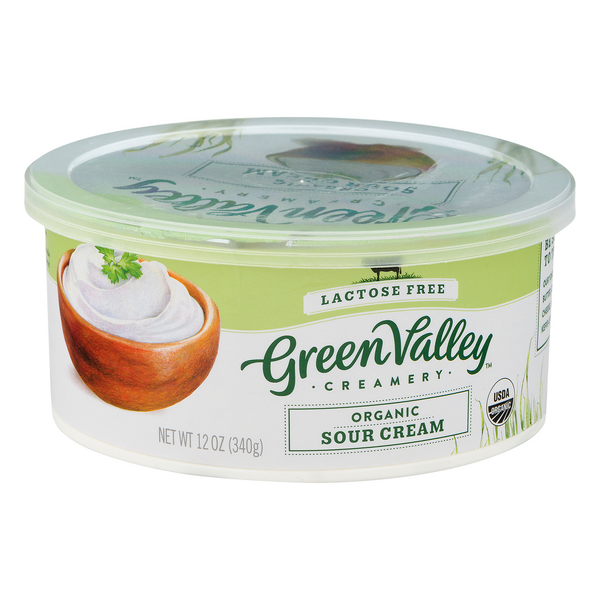 Green Valley Creamery Lactose Free Organic Sour Cream 12 oz | Hy