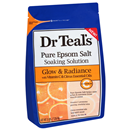 Dr Teal's Glow & Radiance with Vitamin C & Citrus Essential Oils Epsom Salt Soaking Solution