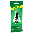 Trident Spearmint Sugar Free Gum with Xylitol 3Pk