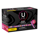 U by Kotex Click Compact Tampons, Regular Absorbency, Unscented