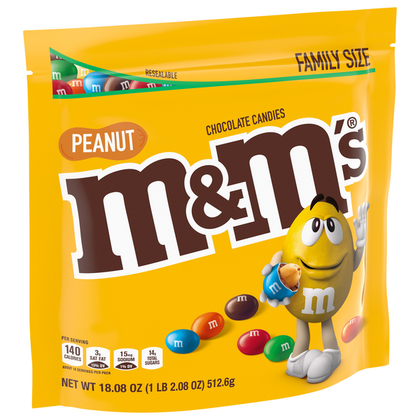 M&Ms Peanut Mix, Sharing Size  Hy-Vee Aisles Online Grocery Shopping