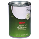Hy-Vee 25% Less Sodium Cream of Mushroom Condensed Soup