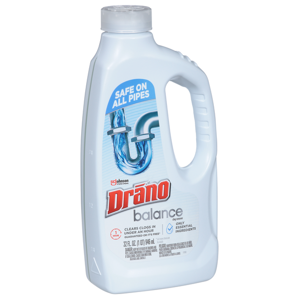 Drano Balance Drain Cleaner, 32 Fl Oz (946 mL)