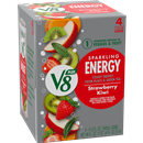 V8 Sparkling +Energy, Strawberry Kiwi, 4Pk