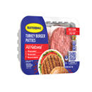 Butterball Turkey Burger Patties, All Natural, 93%L - 7%F