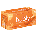 Bubly Sparkling Water, Orange Cream 8Pk