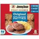 Jimmy Dean Original Patties Pork Sausage 8Ct