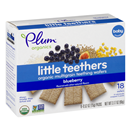 Plum Organics Little Yums Blueberry & Fig Organic Teething Wafers 6 Pack