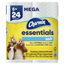 Charmin Charmin Essentials Soft Toilet Paper 6 Mega Rolls