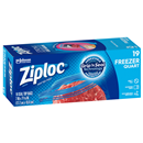 Ziploc Quart Double Zipper Freezer Bags