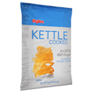 Hy-Vee Kettle Cooked Sea Salt & Malt Vinegar Potato Chips