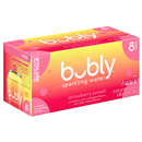 Bubly Sparkling Water, Strawberry Sunset, 8Pk