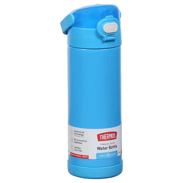 Thermos Stainless Steel 16oz Blue Water Bottle | Hy-Vee Aisles