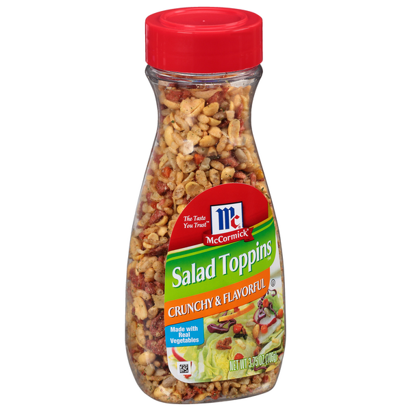  McCormick Salad Toppins, Crunchy & Flavorful, 3.75 oz (5 Pack)  : Grocery & Gourmet Food