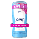 Secret Invisible Solid Powder Fresh Scent Women's Antiperspirant Deodorant 2-2.6 Oz