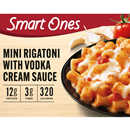 Smart Ones Savory Italian Recipes Mini Rigatoni with Vodka Cream Sauce