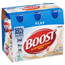 Boost Plus Very Vanilla Complete Nutrition Drink 6Pk