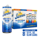 Skimmers Iced Teas & Lemonade, Non-Carbonated, Variety Pack, 8Pk