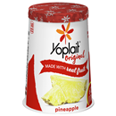 Yoplait Original Pineapple Low Fat Yogurt