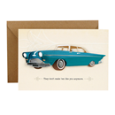 Hallmark Signature Father's Day Card (Vintage Classic Car) #7