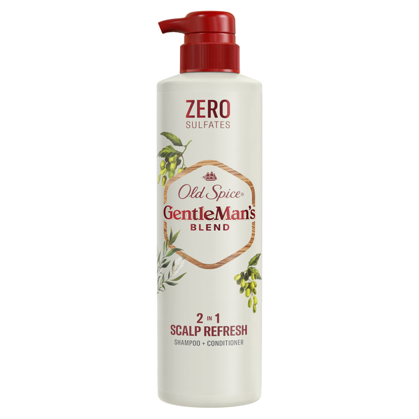 Old Spice GentleMan's Blend Scalp Refresh 2in1 Shampoo +