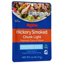 Hy-Vee Chunk Light Hickory Smoked Tuna Free School Caught