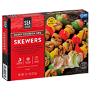 Sea Cuisine Skewers, Smoky Bourbon BBQ