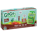 GoGo Squeez Applesauce On The Go Re-Sealable Pouches Apple Cinnamon 12Pk