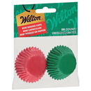 Wilton Red & Green Mini Baking Cups