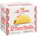 La Tiara Yellow Corn Taco Shells 12Ct