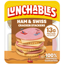 Lunchables Ham & Swiss Cheese with Crackers Snack Kit