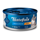 Blue Buffalo Tastefuls Natural Pate Wet Cat Food, Chicken Entrée