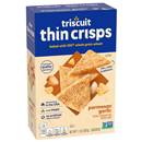 Triscuit Thin Crisps Parmesan Garlic Whole Grain Wheat Crackers