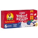 Sun-Maid Blueberry & Vanilla Yogurt Covered Raisins, 6Ct