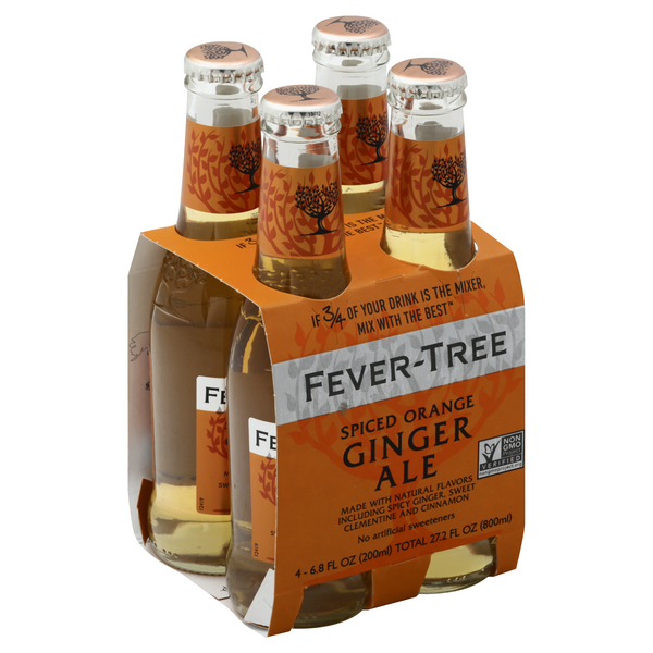Fever-Tree Spiced Orange Ginger Ale 4Pk | Hy-Vee Aisles Online