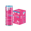 Red Bull Summer Edition Sugarfree Energy Drink, White Peach, 4Pk