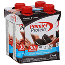 Premier Protein High Protein Shake Cookie & Cream 4Pk