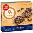 Fiber One Oats & Chocolate Chewy Bars, 1.4 oz, 5 count