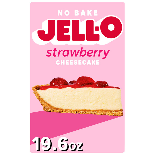 Jell-O No Bake Strawberry Cheesecake Dessert | Hy-Vee Aisles
