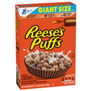 General Mills Reese's Peanut Butter Puffs Giant Size