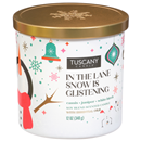 Tuscany Candle With Essential Oils, Scented, Soy Blend, In the Lane Snow is Glistening