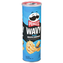 Pringles Wavy Sharp White Cheddar potato Crisps