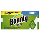 Bounty Select-A-Size Paper Towels, 12 Double Rolls, White, 90 Sheets Per Roll
